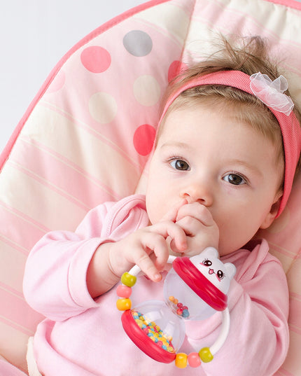 Barškučių ir kandiklių rinkinys - gyvūnėliai, 9 vnt. Mažyliui/Kūdikiui