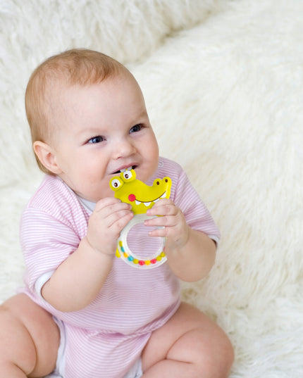 Barškučių ir kandiklių rinkinys - gyvūnėliai, 9 vnt. Mažyliui/Kūdikiui