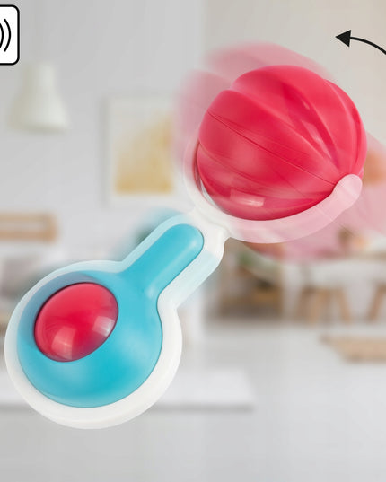 Barškučių ir kandiklių rinkinys - gyvūnėliai, 9 vnt. Mažyliui/Kūdikiui