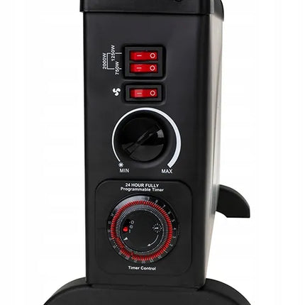 Mesko MS 7741B elektrinis konvektorinis šildytuvas 2000W su laikmačiu