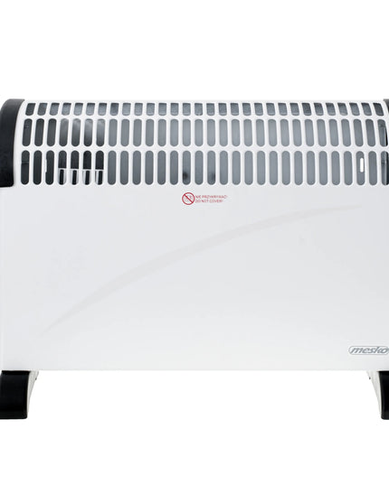 Energiją taupantis elektrinis konvektorius Mesko MS 7741W su ventiliatoriumi ir laikmačiu
