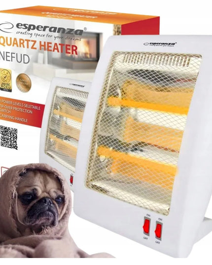 Esperanza VO0284 kvarcinis elektrinis halogeninis šildytuvas 400/800W