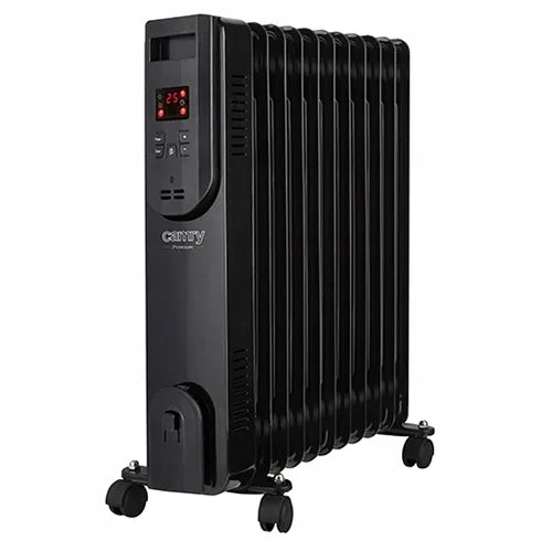 Alyvuotinis elektrinis radiatorius Camry CR7813, 2500 W, 11 briaunų, su nuotolinio valdymo pultu