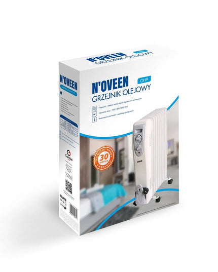 N'OVEEN OH9 alyvinis elektrinis radiatorius 2000W 9 sekcijų