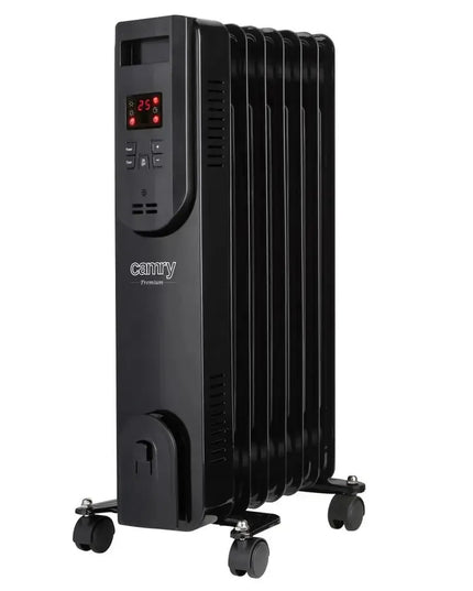 CAMRY CR7812 alyvinis radiatorius, 1500 W, juodas