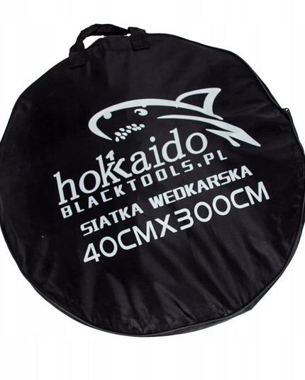 GUMINĖ MEŠKERIOJIMO SIETELĖ 2M 40CM RANKENA + DĖKLAS HOKKAIDO PROFESSIONAL