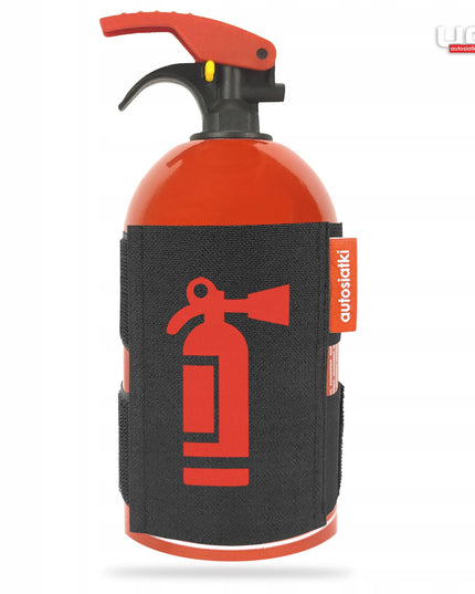 Automobilinis gesintuvas „Wat-bryński“ 1 kg su lipukiniu apmušalų laikikliu UG2-RED