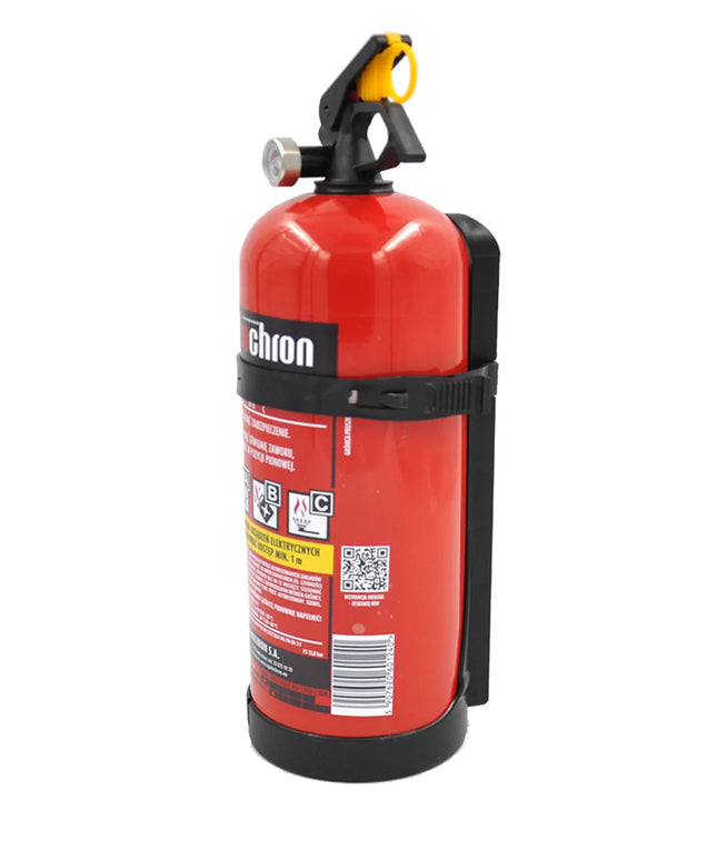 Ogniochron ABC 2 kg miltelinis automobilinis gesintuvas su laikikliu, iki 1000 V