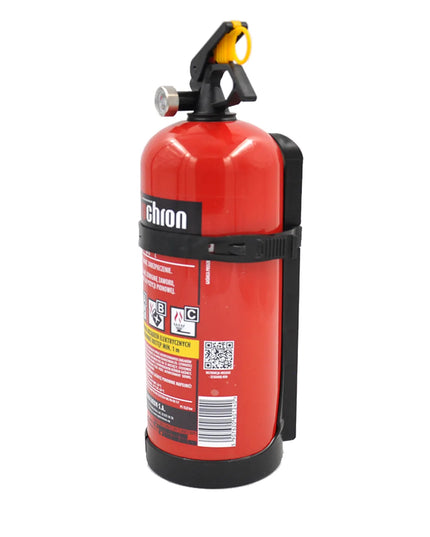 Ogniochron ABC 2 kg miltelinis automobilinis gesintuvas su laikikliu, iki 1000 V