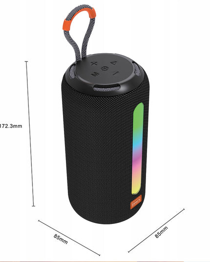 Nešiojamas „Bluetooth“ belaidis garsiakalbis su FM radiju, „Boombox“ tipo, MP3, 26W