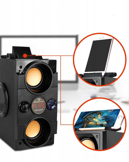 Nešiojamas Bluetooth garsiakalbis Feegar Dance 4000mAh Radijas USB SD AUX 3,5 mm lizdas