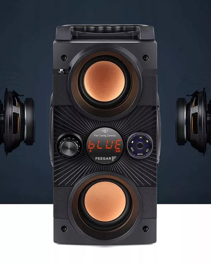 Nešiojamas Bluetooth garsiakalbis Feegar Dance 4000mAh Radijas USB SD AUX 3,5 mm lizdas