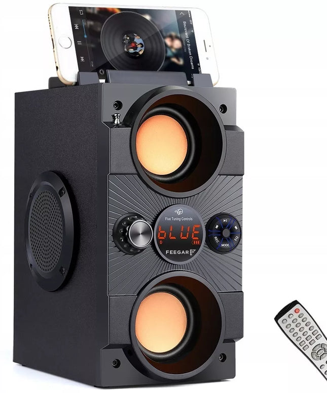 Nešiojamas Bluetooth garsiakalbis Feegar Dance 4000mAh Radijas USB SD AUX 3,5 mm lizdas