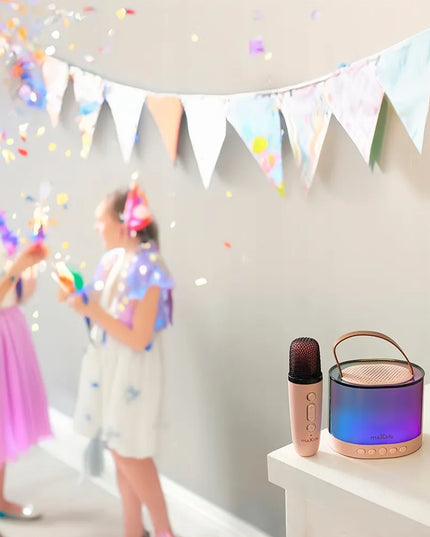 „Maxlife MXKS-200“ karaoke kolonėlė su „Bluetooth“ ir 2 mikrofonais