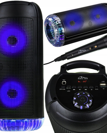 Nešiojamasis garsiakalbis Media-tech Partybox UNI BT juodas 30 W