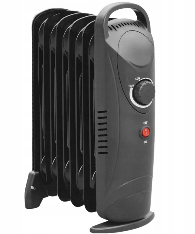 Elektrinis tepalinis radiatorius Volteno 500 W, 5 briaunų, su termostatu