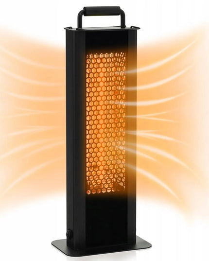 Costway 1200 W infraraudonųjų spindulių elektrinis šildytuvas