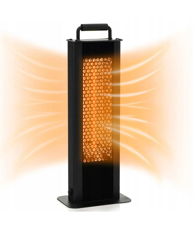 Costway 1200 W infraraudonųjų spindulių elektrinis šildytuvas