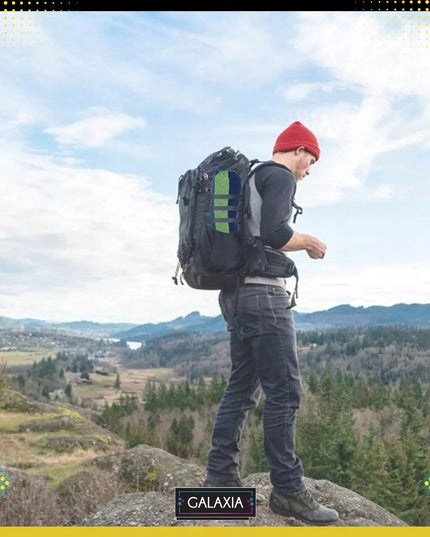 Dvivietis sodo hamakas XXL 260x150 su medine lazdele