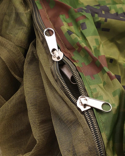 Pakabinamas hamakas-palapinė išgyvenimui su tinkleliu nuo uodų 260cm 750g iki 200kg