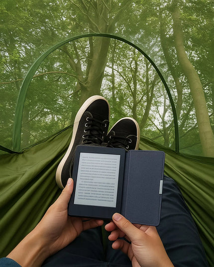 Turistinis hamakas su tinkleliu nuo uodų, sodo, kelioninis, išgyvenimo, didelis, kempingo