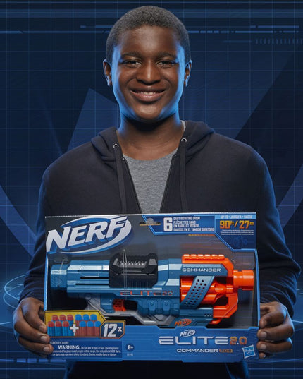 HASBRO NERF Elite 2.0 Iššoviklis Commander RD-6 E9485