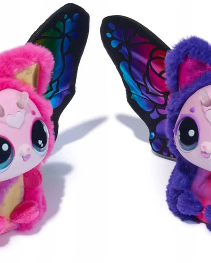 HATCHIMALS BLOOMABLES interaktyvus žaislas KITTYFLY – virtimas drugeliu