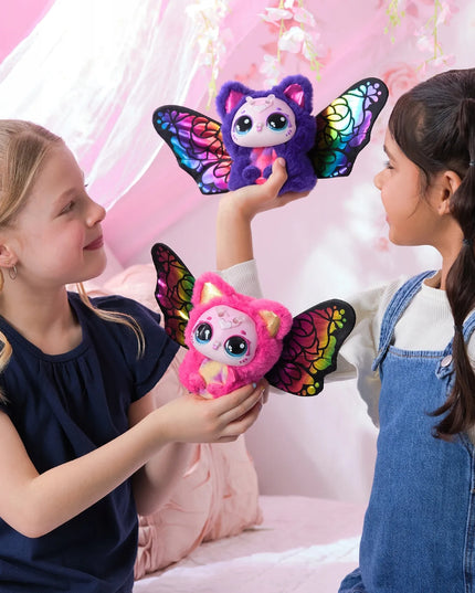 HATCHIMALS BLOOMABLES interaktyvus žaislas KITTYFLY – virtimas drugeliu