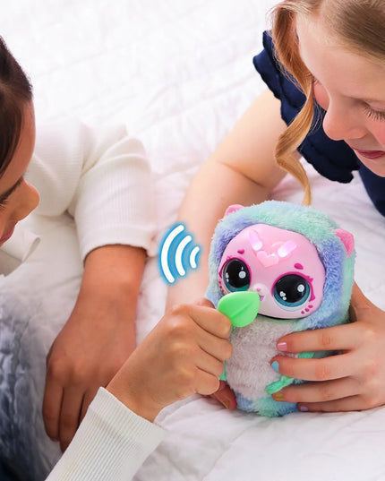 HATCHIMALS BLOOMABLES interaktyvus žaislas KITTYFLY – virtimas drugeliu