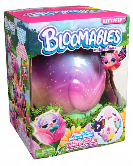 HATCHIMALS BLOOMABLES interaktyvus žaislas KITTYFLY – virtimas drugeliu