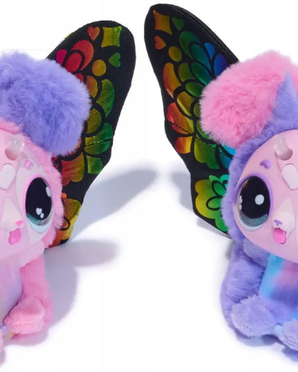 HATCHIMALS BLOOMABLES interaktyvi gėlė Puppyfly su virsmo drugeliu funkcija
