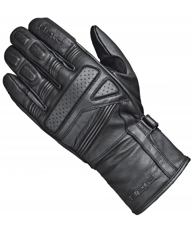 HELD SPARROW II BLACK odos motociklinės pirštinės vyrams
