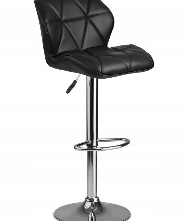 Baro kėdė su atlošu Castel Premium Sofotel, juoda, 107 cm