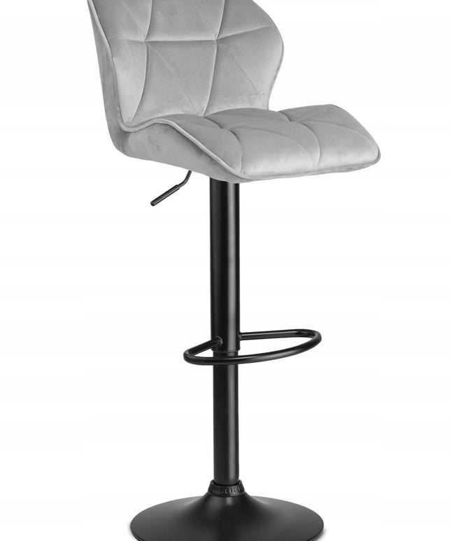 Baro kėdė Sofotel Castel Premium su atlošu, pilka, 107 cm