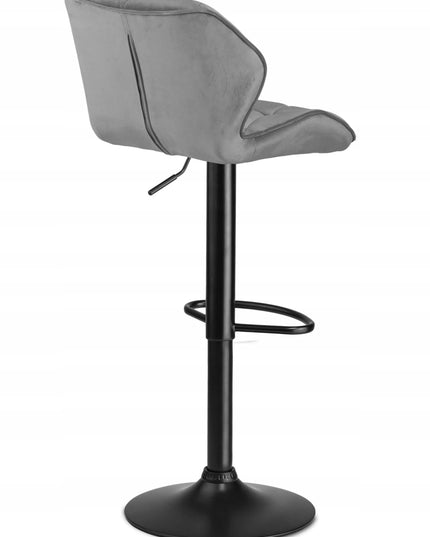 Baro kėdė Sofotel Castel Premium su atlošu, pilka, 107 cm