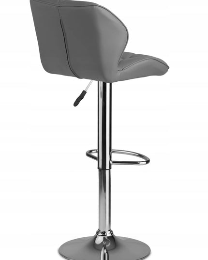 Baro kėdė su atlošu Sofotel Castel Premium, pilka, 107 cm