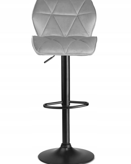 Baro kėdė Sofotel Castel Premium su atlošu, pilka, 107 cm
