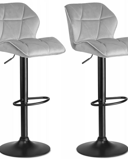 Baro kėdė Sofotel Castel Premium su atlošu, pilka, 107 cm