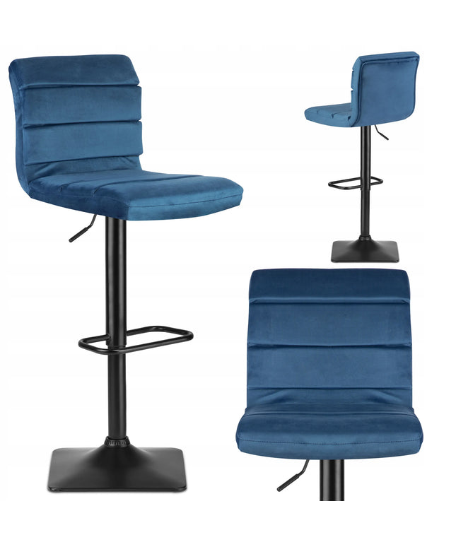 Baro kėdė Sofotel Drava Premium, mėlyna, 114 cm