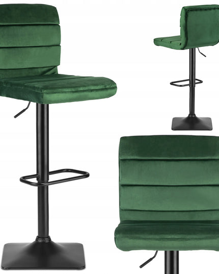 Baro kėdė su atlošu DRAVA PREMIUM Sofotel žalia 114 cm