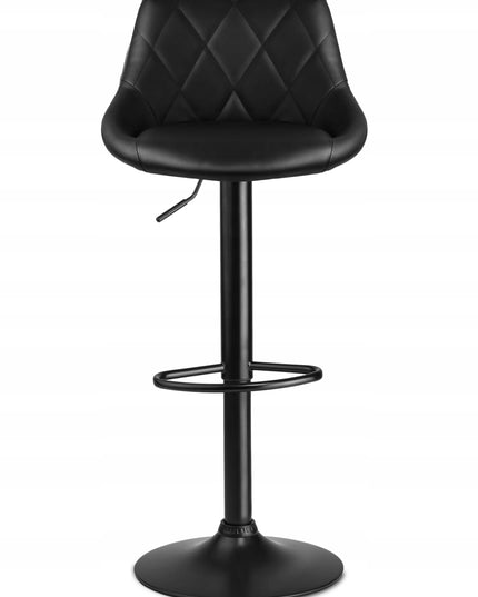 Baro kėdė Sofotel Nerra Premium su atlošu, juoda, 107 cm