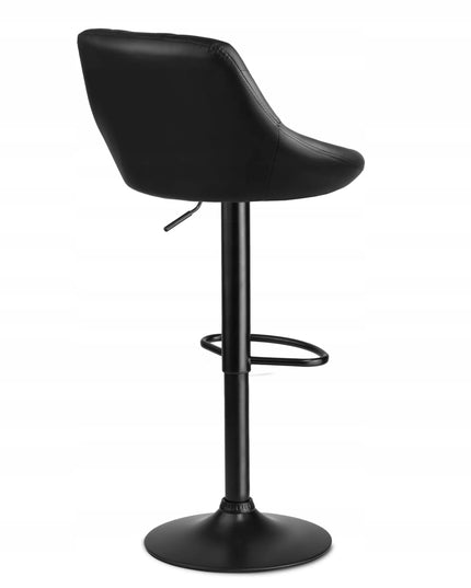 Baro kėdė Sofotel Nerra Premium su atlošu, juoda, 107 cm
