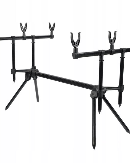Hokkaido karpių meškerių stovas Rod Pod 3 meškerėms, stabilus įrankis žvejui