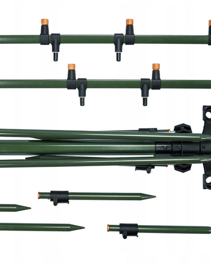 HOKKAIDO karpių žvejybos stovas „Rod Pod Tripod“ 4 meškerėms