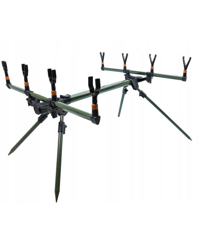 HOKKAIDO karpių žvejybos stovas „Rod Pod Tripod“ 4 meškerėms