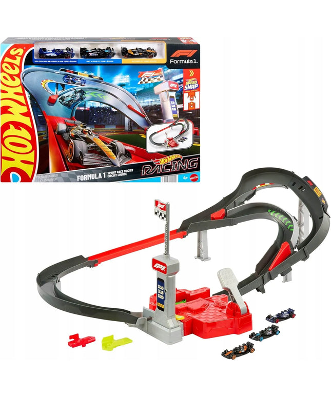 „Hot Wheels Racing“ Formulės 1 „Sprint Race Circuit“ lenktynių trasa JDY15, naujas rinkinys