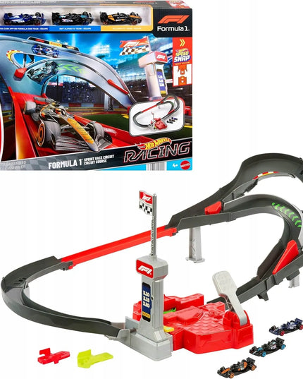 „Hot Wheels Racing“ Formulės 1 „Sprint Race Circuit“ lenktynių trasa JDY15, naujas rinkinys