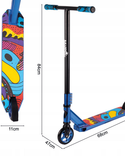 Akrobatinis paspirtukas miestui, triukams, gatvės stiliaus, tvirtas, ABEC-9, iki 100 kg