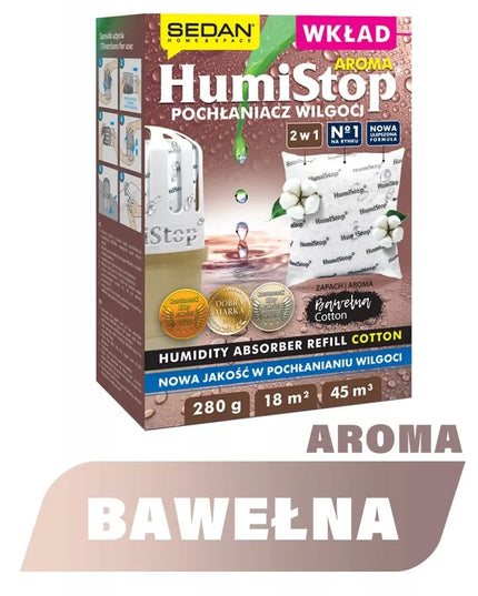 Humistop drėgmės sugėriklio papildymo kasetės, 5 vnt.