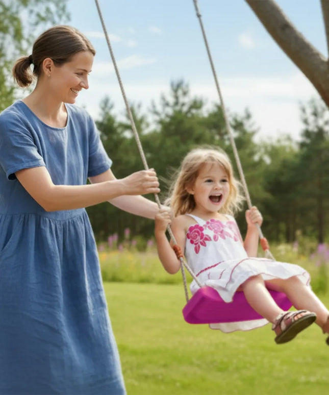 Sodo sūpynės vaikams SEVERNO Kids ZOYA, patvari sėdynė